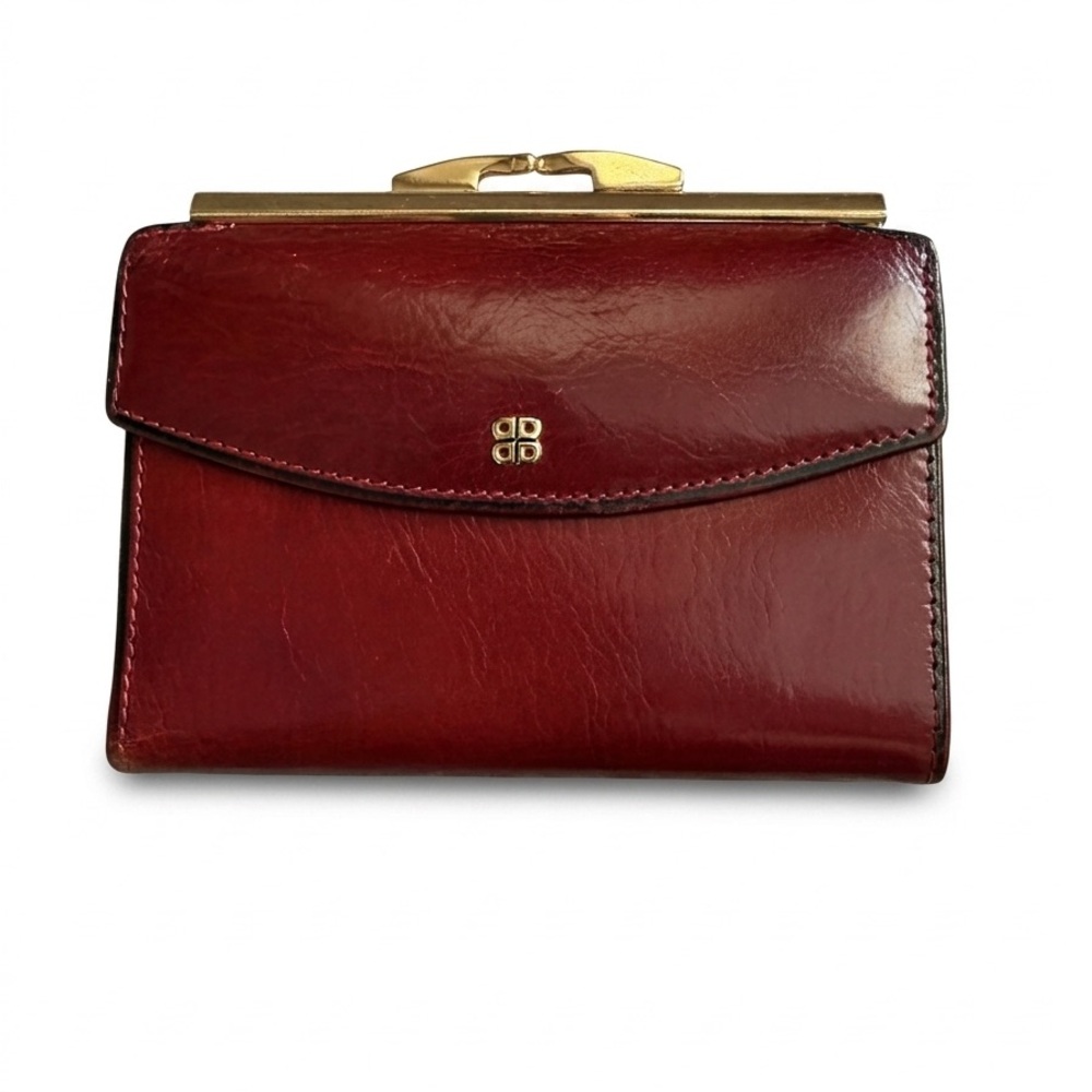 Vintage Bosca Leather Midsized Wallet